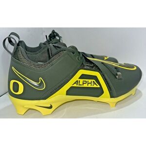 Nike Men Size 13 Oregon Ducks PE Alpha Menace Pro 3 Team Issue Football Cleat(3A